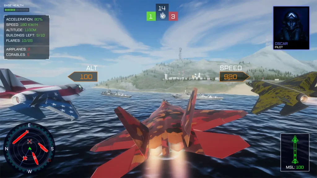 Download AirJet Fighter Sky Assault Switch NSP