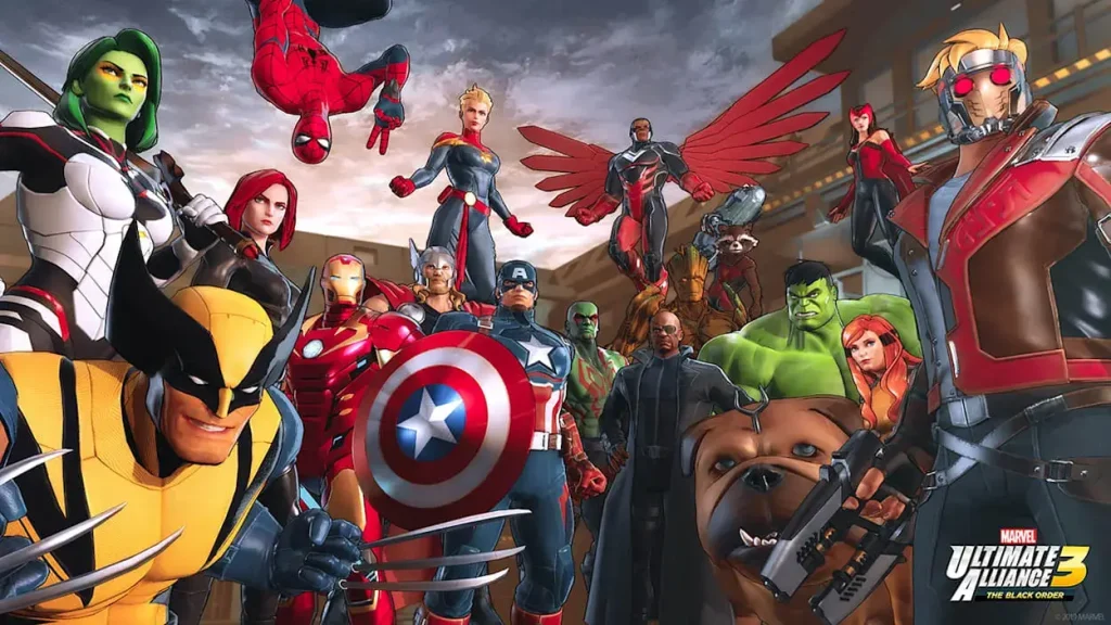 Download MARVEL ULTIMATE ALLIANCE 3: The Black Order Switch NSP XCI