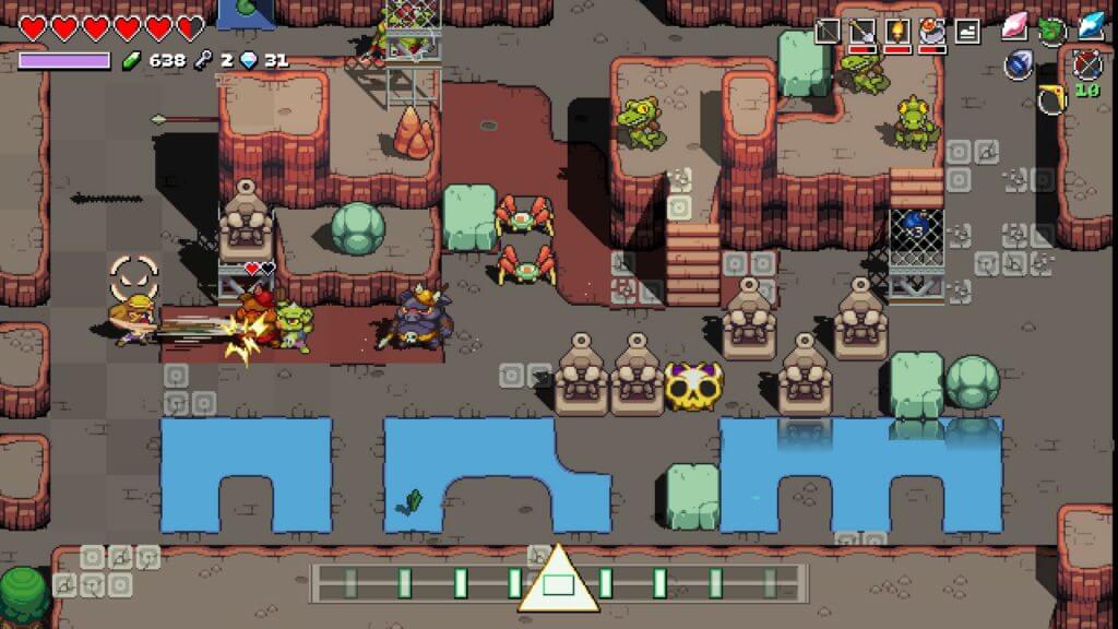 Download Cadence of Hyrule Crypt of the NecroDancer Featuring The Legend of Zelda NSP Full Game + Update