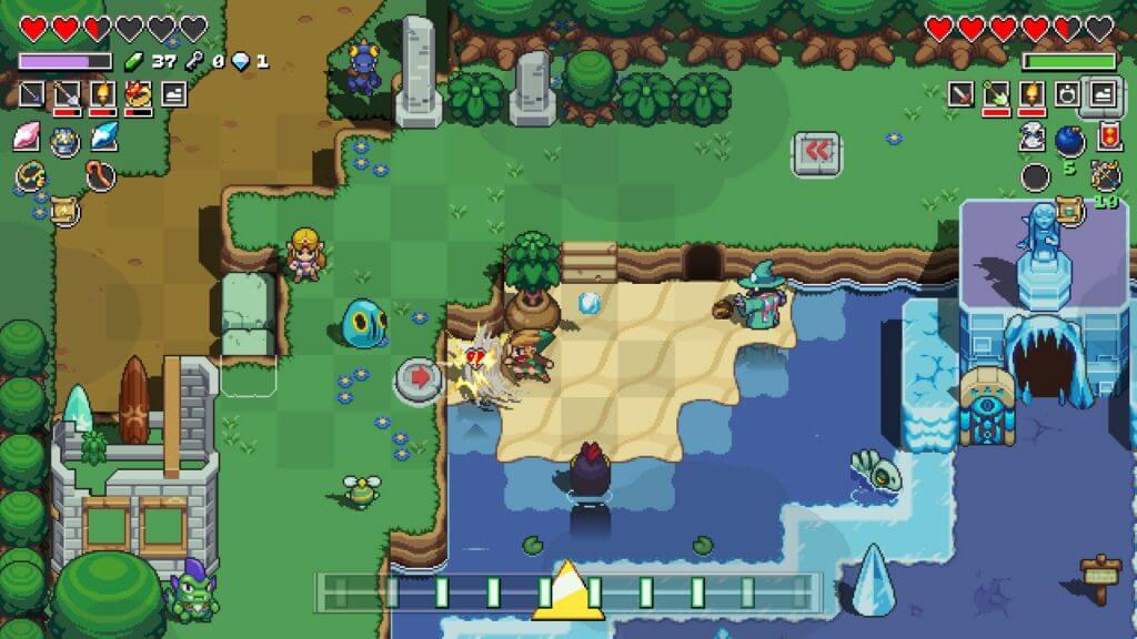 Download Cadence of Hyrule Crypt of the NecroDancer Featuring The Legend of Zelda NSP Full Game + Update